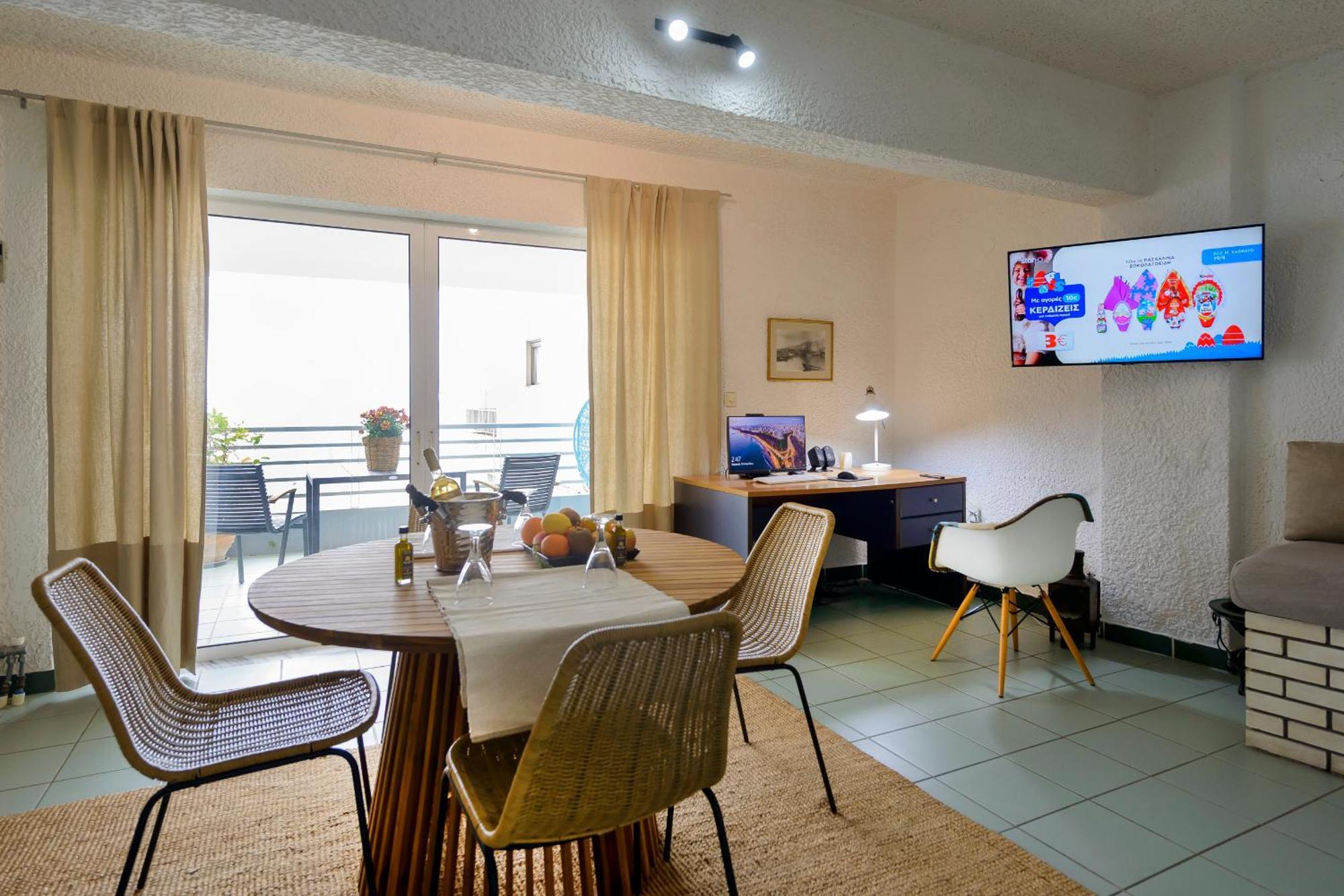 Agali 1 Mesonet In Front Of The Sea Apartment Akrogiali Exterior foto