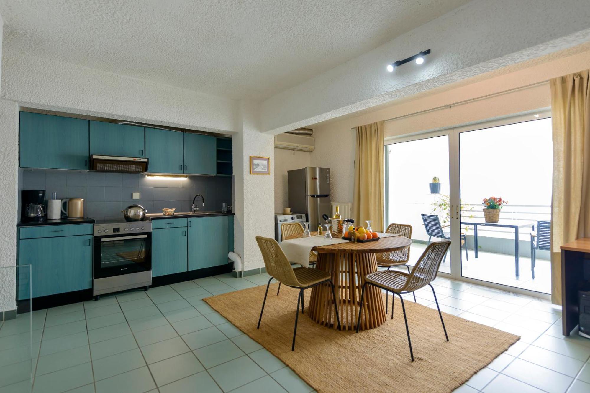 Agali 1 Mesonet In Front Of The Sea Apartment Akrogiali Exterior foto